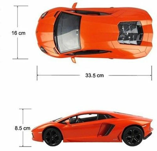 Az Import and Trading LA14O 1:14 Lamborghini Aventador LP700 Orange