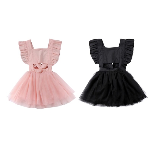 1 5Y Cute Newborn Infant Baby Girls Cotton Voile