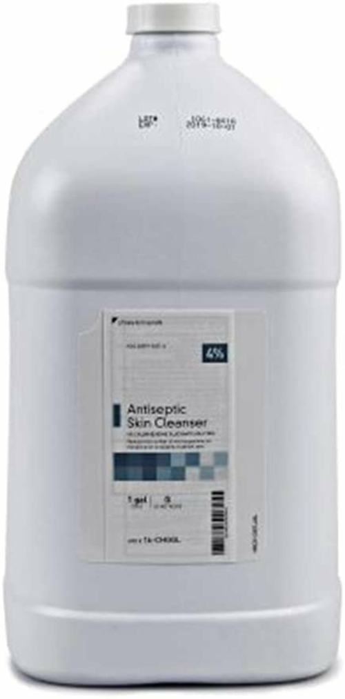 Antiseptic Skin Cleanser. 4 jugs of Liquid Antiseptic 1 gal. 4%