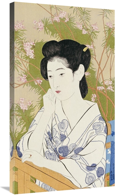 Global Gallery GCS-266422-36-142 36 in. A Bust Portrait of a Young Wom