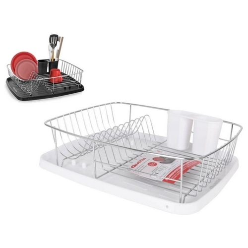 Draining Rack for Kitchen Sink Quttin 42 x 34 x 11 cm