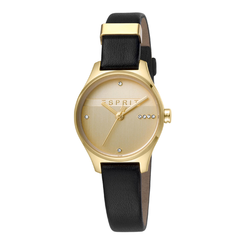 Esprit ES1L054L0035 Essential Glam Gold Black Ladies Watch