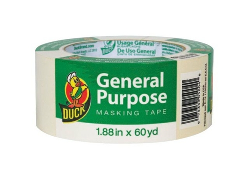 Duck 240352 General Use Masking Tape  1.88 in. - pack of 12