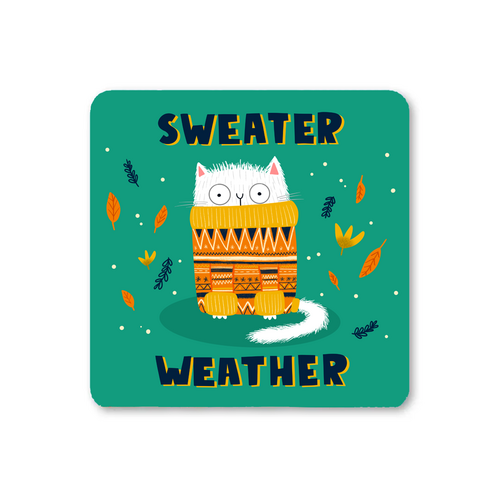 Sweater Weather Coaster (Pack of 6)
