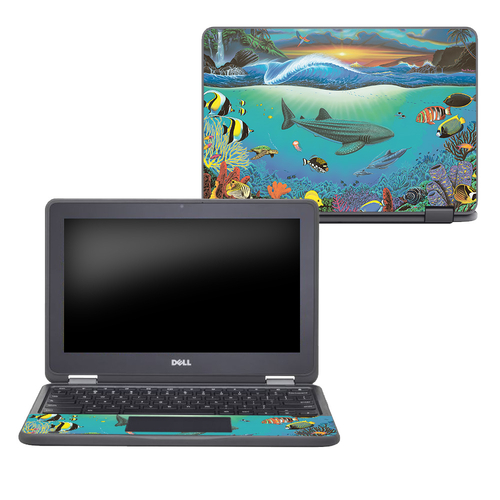 MightySkins DECHR3189-Sea Dreams Skin for 11 in. Dell Chromebook 3189&