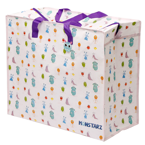 Fun Practical Laundry & Storage Bag - Monsters