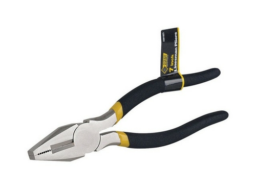 Steel Grip 2261923 7 in. Drop Forged Carbon Steel Linesman Pliers