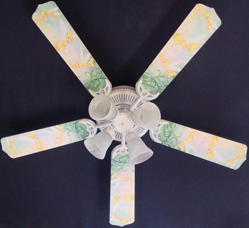 Ceiling Fan Designers 52FAN-DIS-TPF Tinkerbell Fairy Green Ceiling Fan