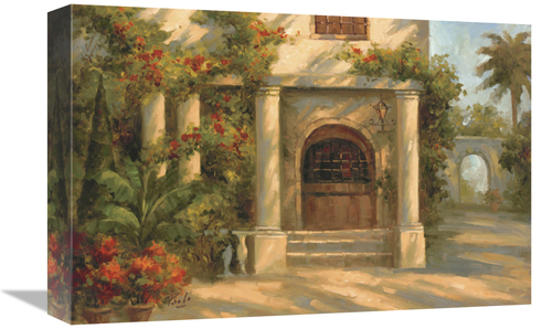 Global Gallery GCS-127081-1218-142 12 x 18 in. Augustines Courtyard Ar