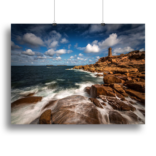 Le Phare De Ploumanac'h Canvas Print or Poster