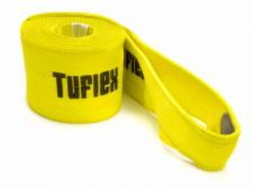 6 in. x 30 ft. Nylon Tow Strap, Yellow