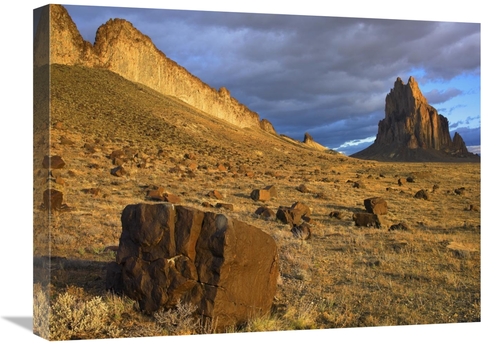 Global Gallery GCS-452077-1824-142 18 x 24 in. Shiprock, the Basal