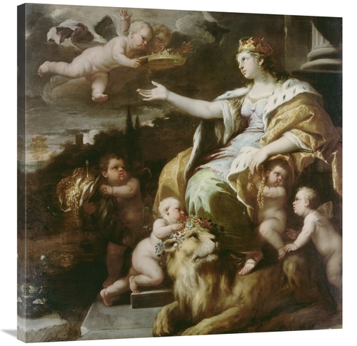 Global Gallery GCS-459990-3636-142 36 x 36 in. Allegory of Magnanimity