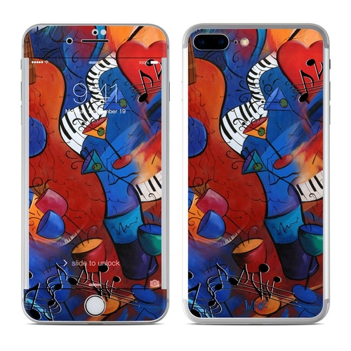 DecalGirl AIP8P-GUITARM Apple iPhone 8 Plus Skin - Guitar Music