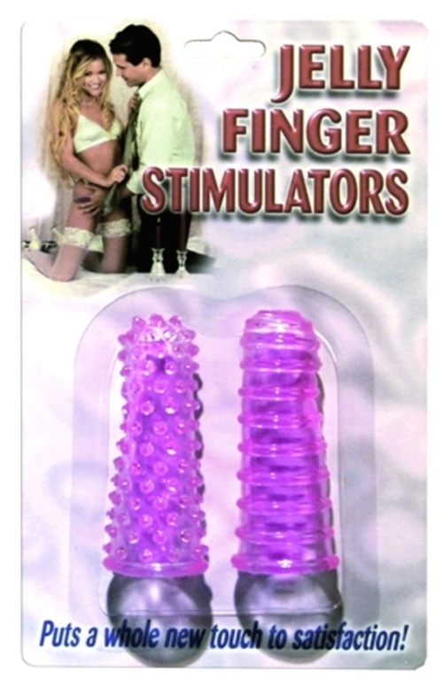 Jelly Finger Stimulator - Purple