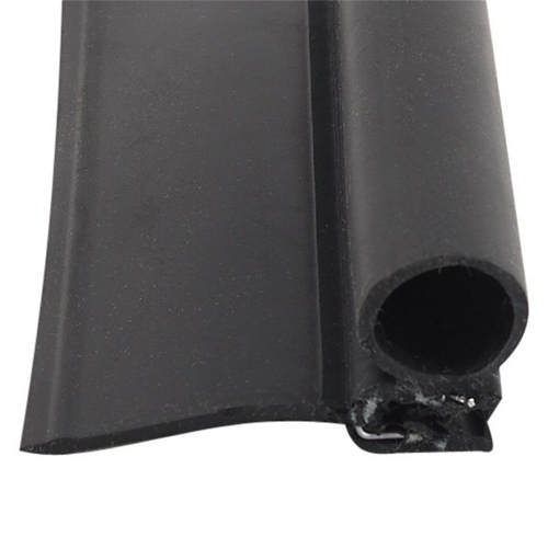 2 x 3 in. 35 ft. Black Single Bulb Seal with Wiper