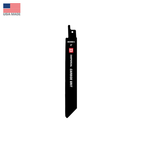 Imperial Blade 2795573 6 in. x 0.75 in. Carbide Grit Reciprocating Saw