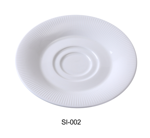 Yanco SI-002 Siena Collection 6" Saucer for SI-001