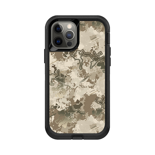 MightySkins OTDIP12-Viper Western Skin for Otterbox Defender iPhone 12