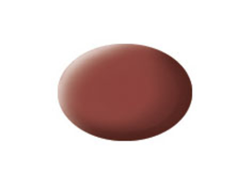 Revell RMX36137 Reddish Brown Mat Aqua Color Acrylic Paint - Pack of 6