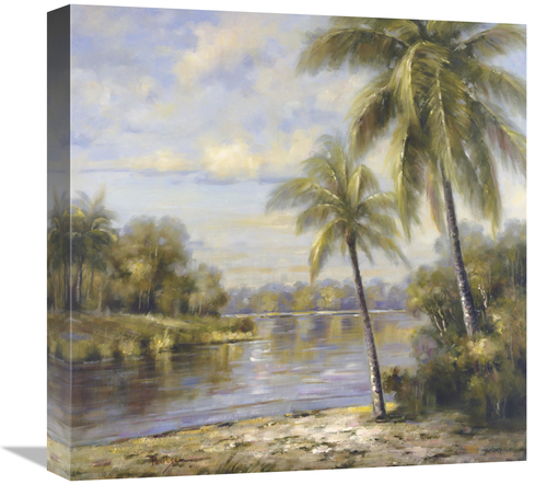 18 x 18 in. Island Tropics II Art Print - Paulsen
