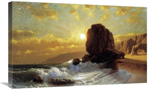 Global Gallery GCS-282017-30-142 30 in. Sunlight on the Coast Art Prin