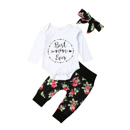 Pudcoco Autumn Newborn kids Baby Girl Long Sleeve