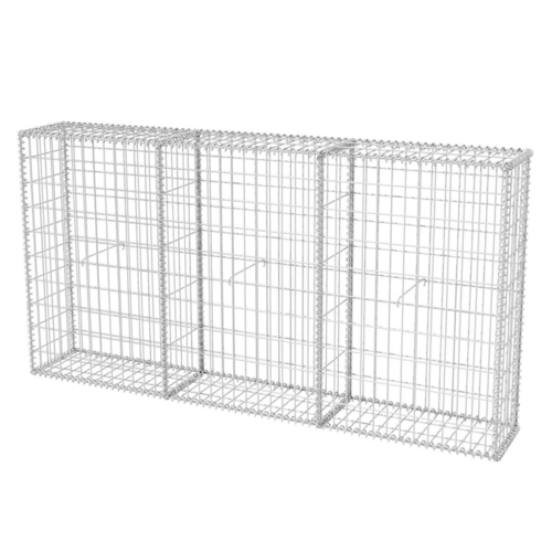 Gabion Basket Galvanised Steel 78.7"x11.8"x39.4"