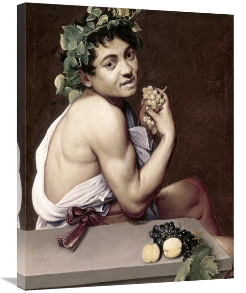Global Gallery GCS-281824-30-142 30 in. Sick Bacchus Art Print - Carav