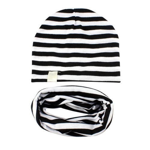 1 Set Cute Baby Beanie Infant Boys Girls Knitted