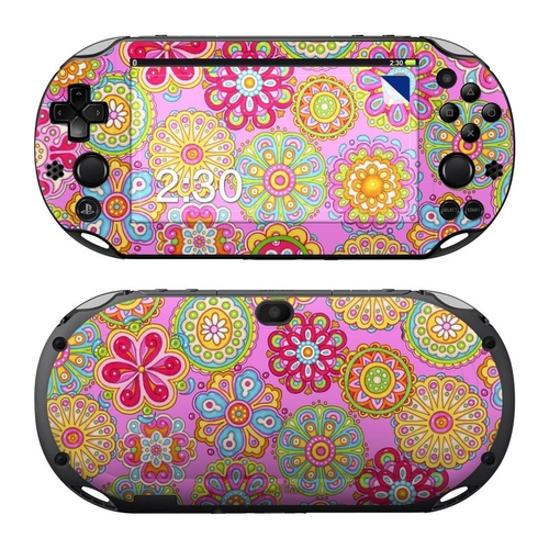 DecalGirl PSV2-BRFLWRS Sony PS Vita 2000 Skin - Bright Flowers