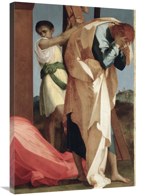 Global Gallery GCS-277556-36-142 36 in. Descent From the Cross - Detai