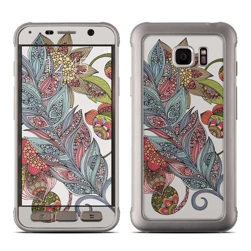 DecalGirl SGS7A-FEATHERFLOWER Samsung Galaxy S7 Active Skin - Feather 