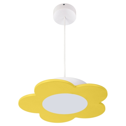 Hanging lamp Fiore LED yellow