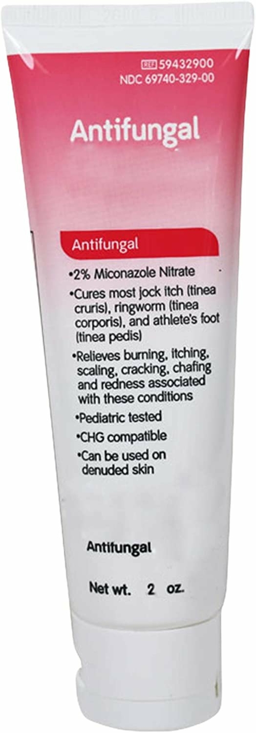 Antifungal Cream. Case of 12 Tube Cream 4 oz. with 2% Strength