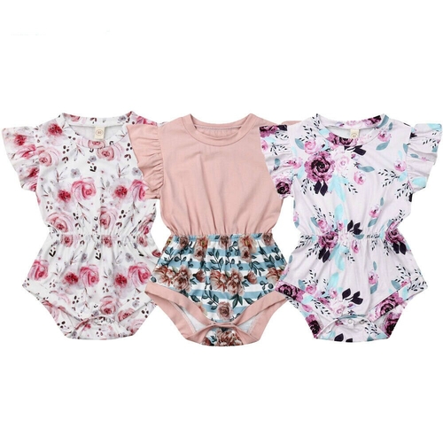 0 24M Infant Girl Summer Cute Bodysuits Clothes