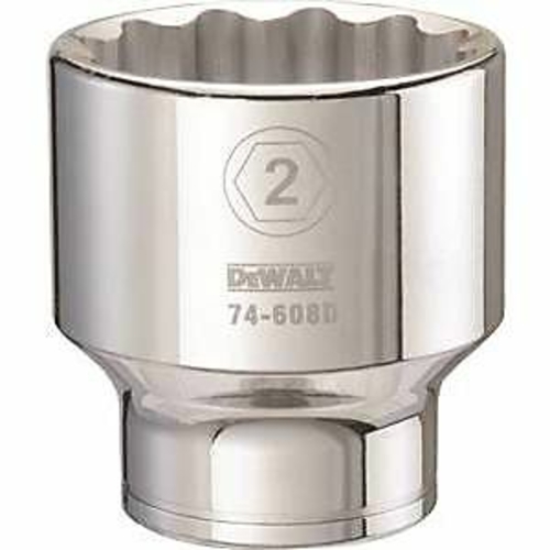 Stanley Tools 7516552 DWMT74608OSP SAE 0.75 Drive 12 Point Socket,