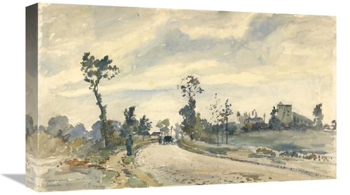 Global Gallery GCS-454977-22-142 22 in. Louveciennes, Route De Sai