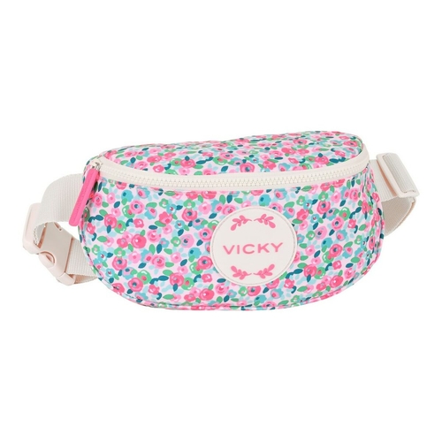 Belt Pouch Vicky Martín Berrocal Rosebloom Multicolour (23 x 14 x 9