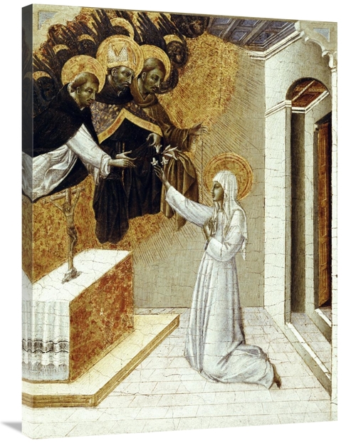 Global Gallery GCS-277403-36-142 36 in. St. Catherine Invested with th