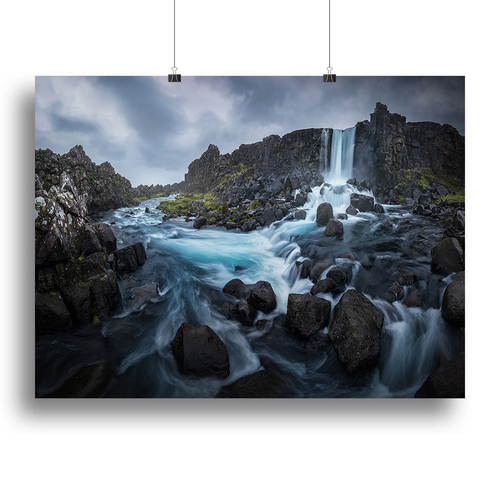 Between Continents Canvas Print or Poster