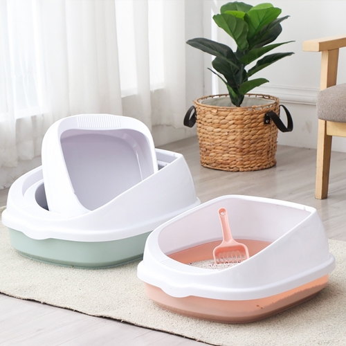 High Walled Pastel Litter Box