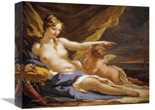 Global Gallery GCS-267001-16-142 16 in. Venus & Cupid Art Print - Giov