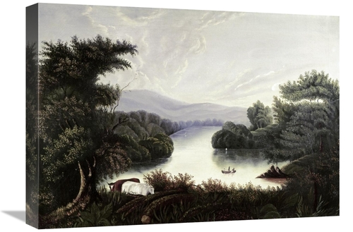 Global Gallery GCS-281854-22-142 22 in. Summer Lake Art Print - Thomas