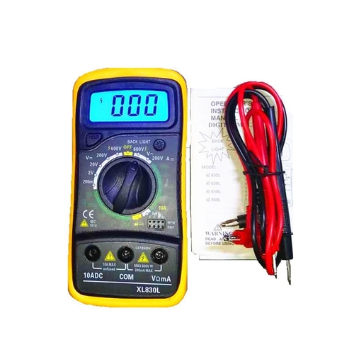 XL830L Handheld Digital Multimeter LCD Backlight