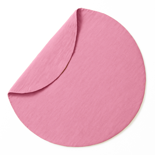 Organic Cotton Activity Mat Havane - Pink