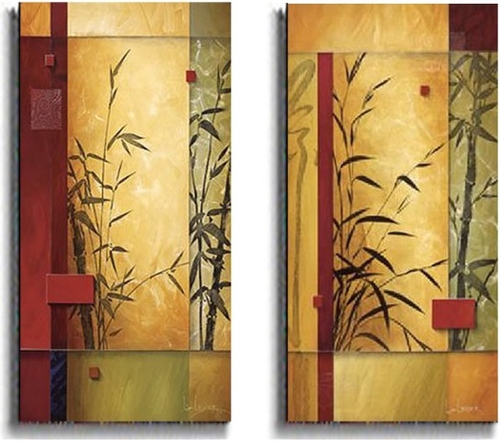 Artistic Home Gallery 1835684S Garden Dance I & II by Don Li-Leger Pre