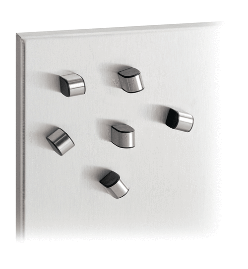 Blomus 66673 0.5" x 0.5" x 0.72" Tewo Magnets - Set of 