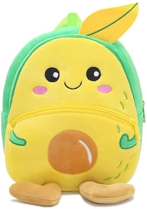 Kids School Bag Soft Plush Cartoon Velvet Animal Backpacks Cartoon,