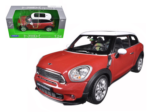 Mini Cooper S Paceman Red 1/24 Diecast Model Car by Welly